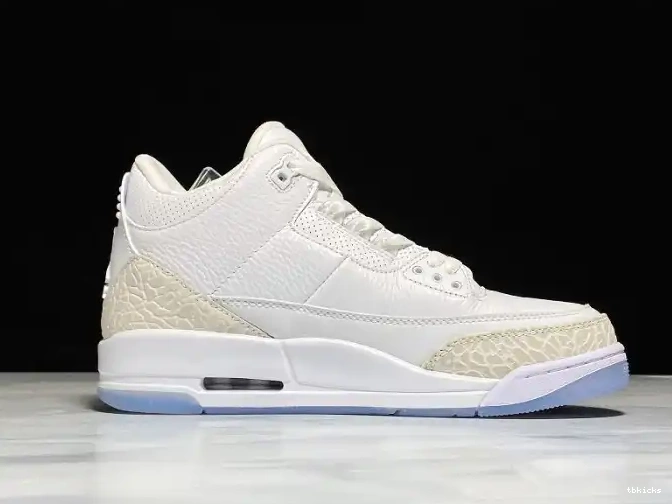 Reps TB 136064-111 Retro Jordan 3 White Air Triple 0403